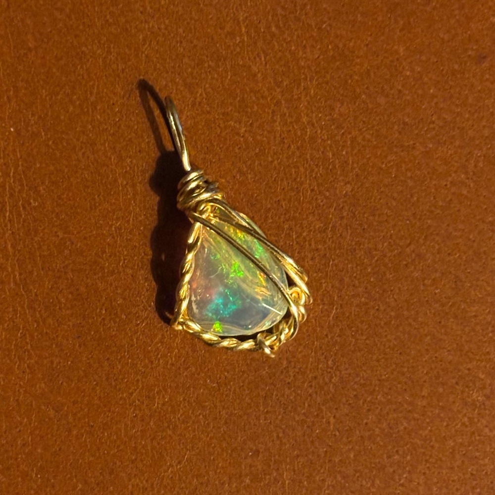Ethiopian Opal Pendant